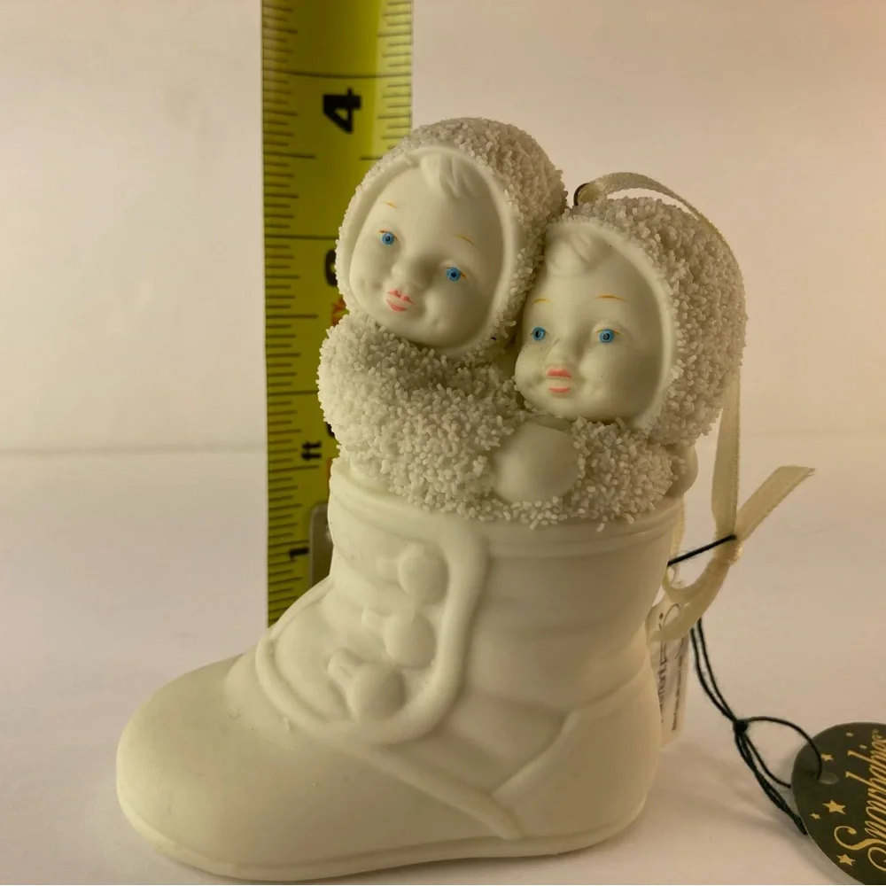 Dept 56 SnowBabies “Nine, Ten, You’re My Best Friend”Ornament Figurine 1998  VTG
